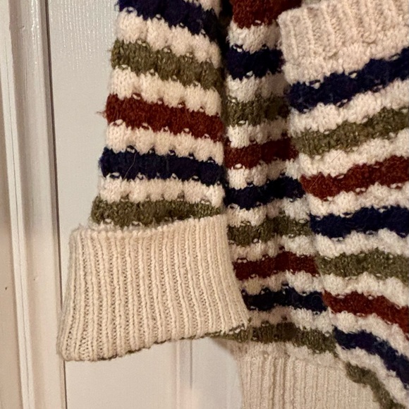 Pink Clover Multicolor Striped Cardigan - Picture 5 of 10